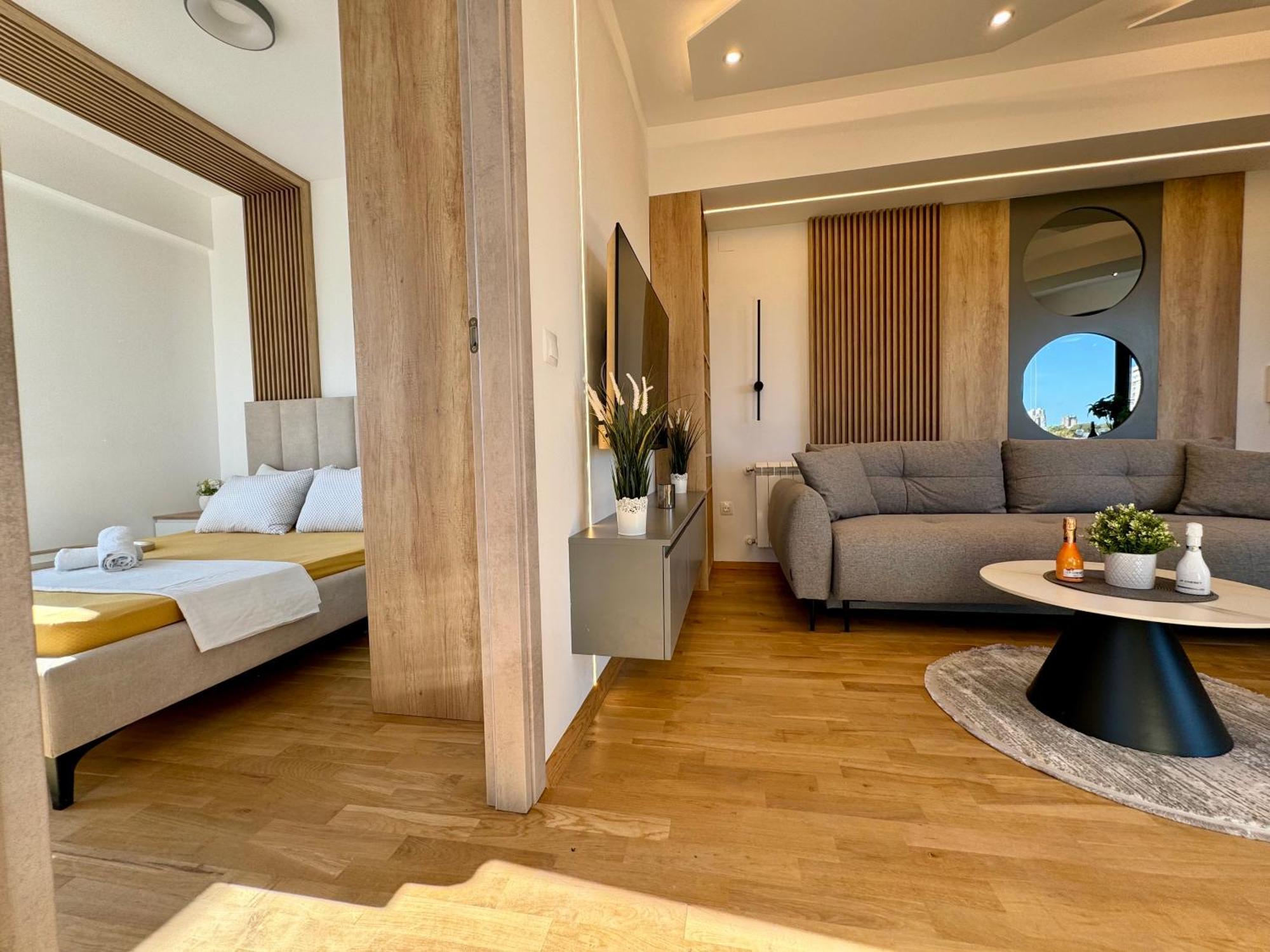 Maria Luxury Apartment Skopje Eksteriør bilde